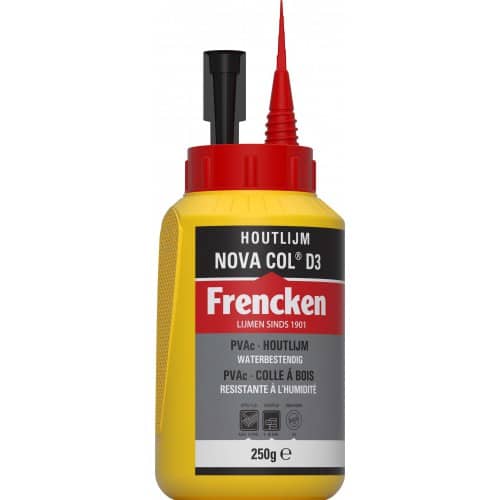 flacon 250 gram frencken novacol houtlijm d3